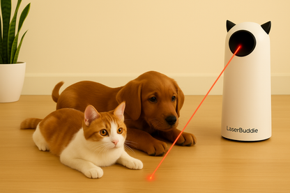 LaserBuddie™ – Automatisch Speelmaatje voor Kat & Hond
