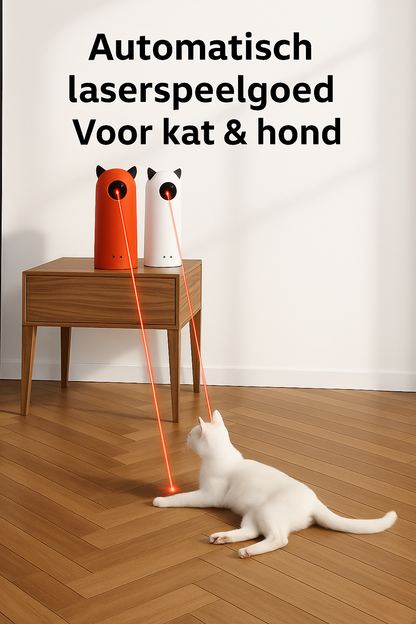LaserBuddie™ – Automatisch Speelmaatje voor Kat & Hond
