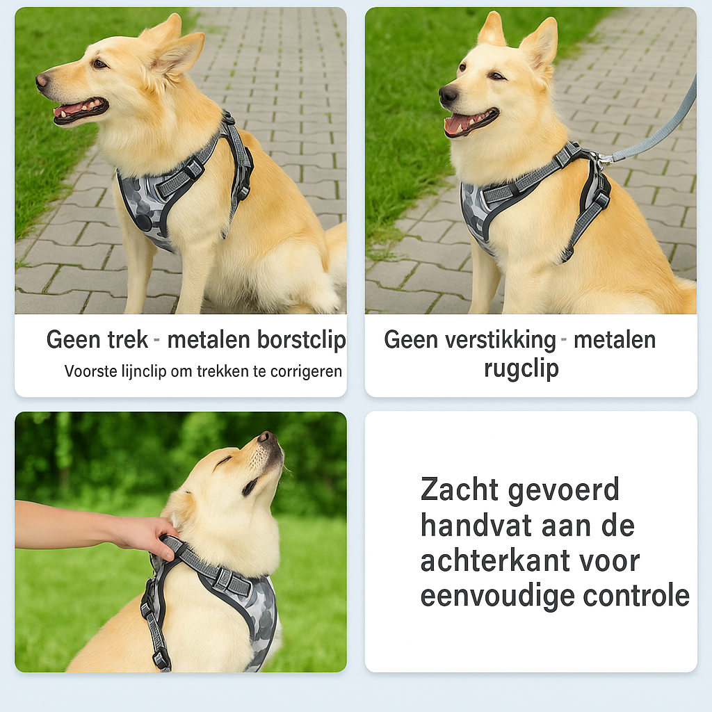 Reflective Comfort Hondenharnas