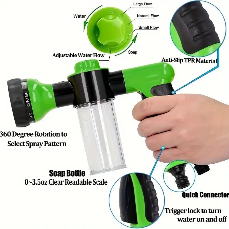 PetJet™ – 2-in-1 Douchesproeier met Zeepdispenser voor Huisdieren