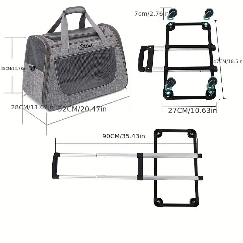 Comfort Pet Carrier Trolley