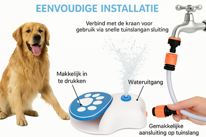 PawSplash fontein voor Honden