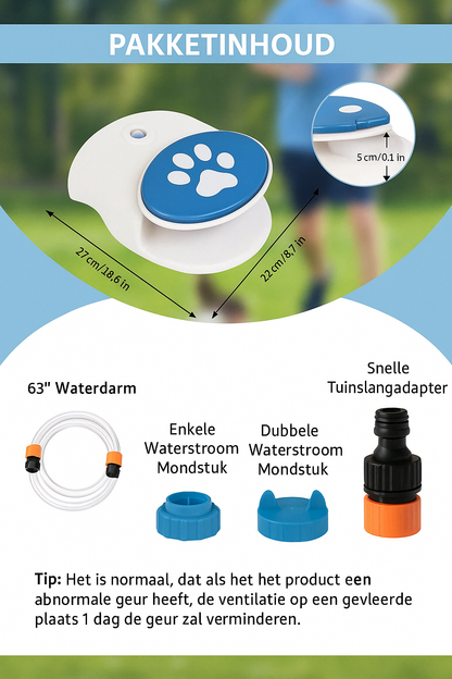 PawSplash fontein voor Honden